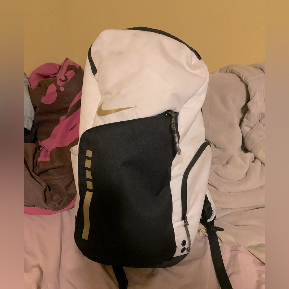 White Nike Elite Backpack